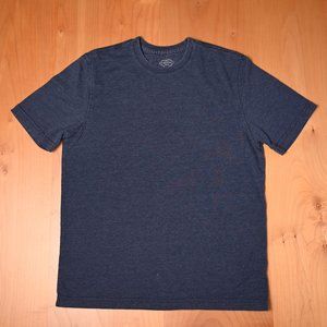 St John's Bay Legacy Blue Crew Neck Short Sleeve T-Shirt-Men's Small